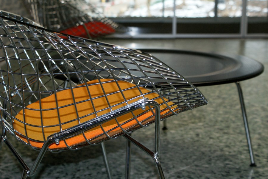 stylish furniture in the hotel